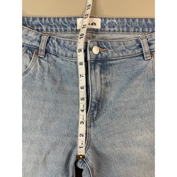 Rollas Womens Dallas Low Rise Slim Bootcut Denim Jeans 31 Light Rodeo Western - Picture 3 of 12